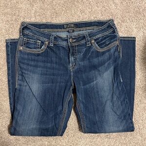 Silver Jeans Medium Blue Boot Cut Jeans